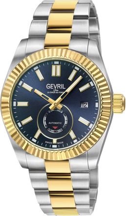 Gevril Group West Village Automatic Blue Dial Mens Watch 48984B
