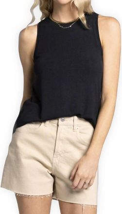 Thread & Supply Sinclair Tank Top In Black
