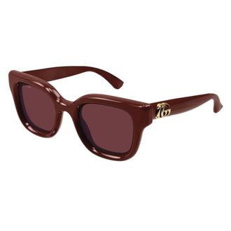 Gucci Red Square Ladies Sunglasses GG1828S 003 49