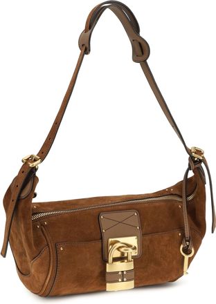 Chlo&eacute; Womens Shoulder Bag Paddington Vintage Brown Calf Leather