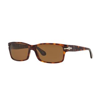 Persol Sunglasses, male, Brown, 58 MM, Stylish Brown Polarized Sunglasses for Men
