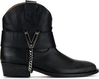 Via Roma 15 Stijlvolle Booties voor elke gelegenheid - Dames - Cowboylaarzen - Zwart - 37 EU - Schoenen