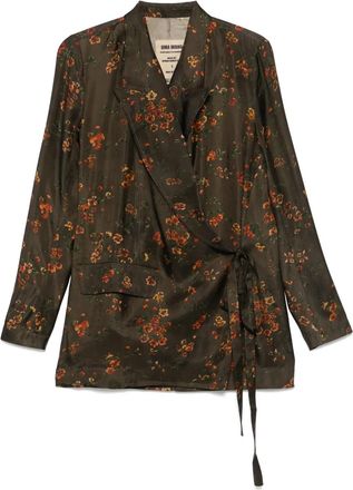 Uma Wang Blazer Khloe - Marrone