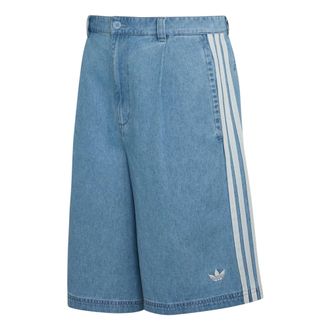 adidas Denim Chino Shorts Asia Sizing Light Blue KX1192