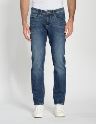 Gang 5-Pocket-Jeans GANG 94NICO, Herren, Gr. 33, L&auml;nge 34, blau (authentic dunkelblau), Denim/Jeans, Obermaterial: 99% Baumwolle, 1% Elasthan, slim fit lan