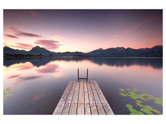 Schubiger M&ouml;bel Digitaldruck auf Acrylglas Steg in Der Abendd&auml;mmerung