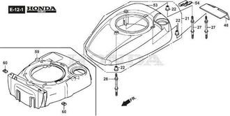 STIGA Sports Tanque De Combustible Original Stiga - 118552049/0