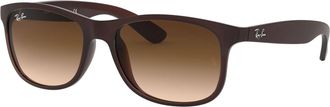 Ray-Ban Mens Andy Sunglasses In Matte Brown