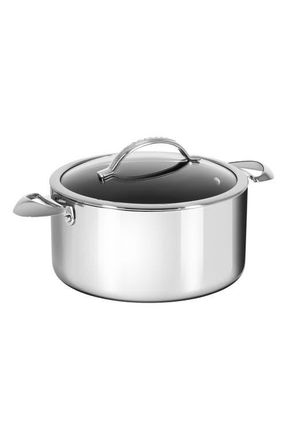 Scanpan HaptIQ 7.5-Quart Stainless Steel Dutch Oven in Silver at Nordstrom