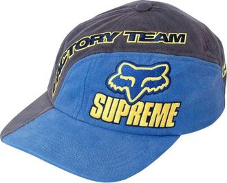 SUPREME x Fox Racing 6-Panel Navy FW25H81-NAVY