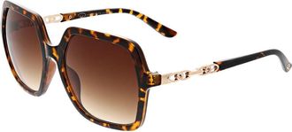 Oscar De La Renta OSS1371CE 215 Womens Sunglasses Tortoiseshell Size 56