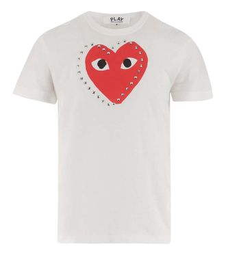 Comme Des Gar&ccedil;ons Off White Graphic T-Shirt