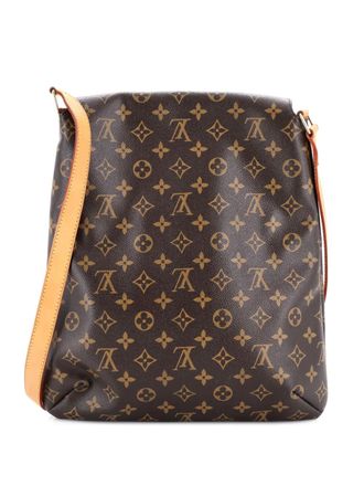 Louis Vuitton Musette Salsa Handbag Monogram Canvas GM crossbody bag - Bruin