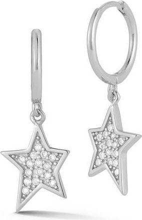 Glaze Jewelry Star Huggie Hoop Earrings in Silver at Nordstrom Rack
