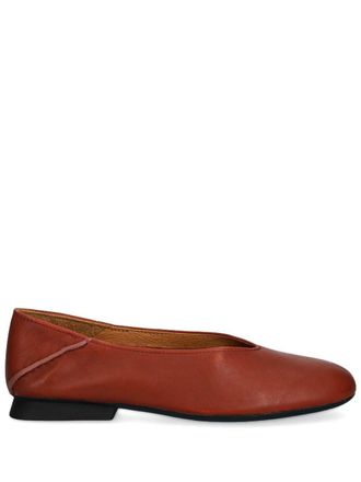 Camper Casi Myra leren ballerinas - Bruin