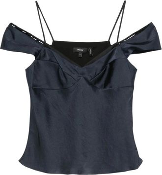 Theory Sleeveless Tops - Dames - Tops zonder mouwen - Blauw - 2XS - Tops