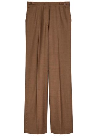 Gabriela Hearst Vesta Straight-leg Trousers - Brown - 42 (UK10 / S)