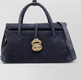 Zanellato dotta baby leather top handle bag