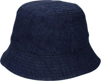 Isabel Marant Womens Blue Cotton Bucket Hat
