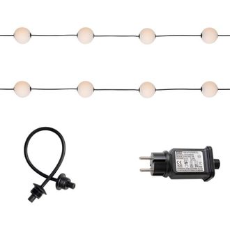 QAZQA Qazqa Moderno Luces De Cadena Para Exterior Modernas 16m Con Led 28-luces - Malai Pl&aacute;stico Redonda Incluye Led Max. 28 X 12 Watt