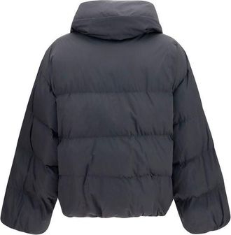 Balmain Womens Black Viscose Full-Length Jacket Clothing