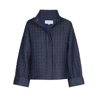 Marie M&eacute;ro Dames, Jassen, Blauw, Maat: XL Katoen