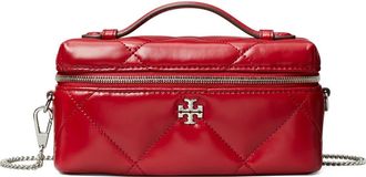 Tory Burch Kira East/West Vanity Case in Red at Nordstrom