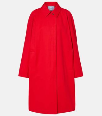 Prada Gabardine car coat