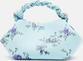 Ganni Bou Small floral top-handle bag
