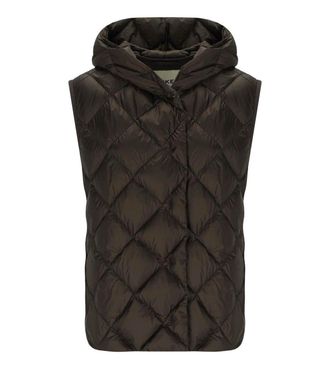 Weekend by Max Mara GILET IMBOTTITO GIOCHI MARRONE MAX MARA WEEKEND