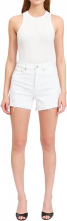 Daze Bottom Line Shorts In Marshmallow