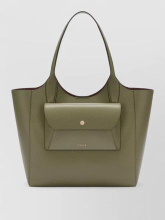 Furla medium tote bag top handles pocket