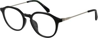 Polaroid Klassieke Zwarte Optische Brillen met Demo Lenzen - unisex - Brillen - Zwart - ONE Size - Accessoires