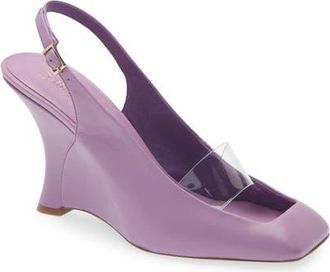 Jeffrey Campbell Nebulis Slingback Wedge Pump in Lilac at Nordstrom, Size 9.5