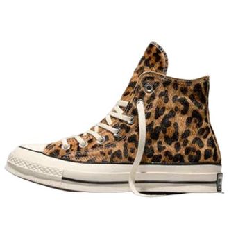Converse Chuck 70 Leopard Pony Hair Black Brown A19169C