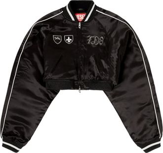 Diesel Giacca G-OSPEL-CP con zip - Nero