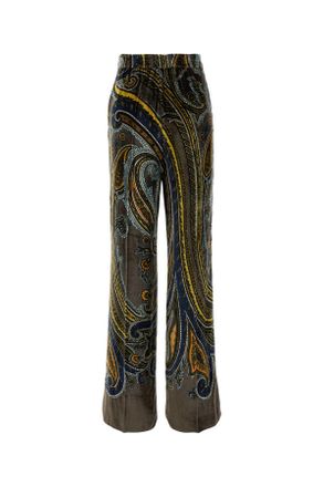 Etro Trouser Trousers - Brown
