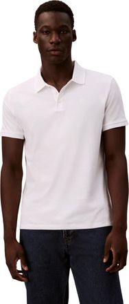 Calvin Klein Jeans Mens SS Classic Monogram Polo LV04RD255G Polos, White (Bright White), L