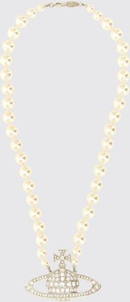 Vivienne Westwood Girocollo con Orb, perle sintetiche e cristalli