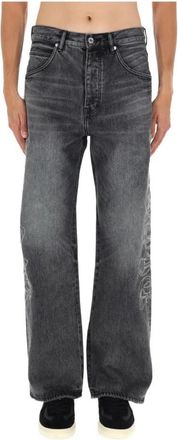 Purple P018 Baggy Jean - Heren - Regular Fit Jeans - Zwart - W33 - Katoen - Jeans