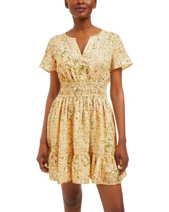Draper James Wilson Linen Mini Dress