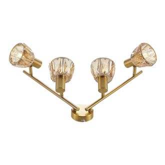 Lindby L&aacute;mpara De Techo kosta En Dorado Metal - Lindby