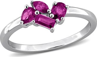 Delmar Multicut Stone Ring in Pink at Nordstrom Rack, Size 5