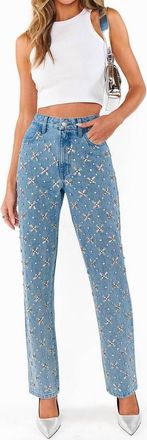 Show me your Mumu Icon Jeans In Jeweled Indigo