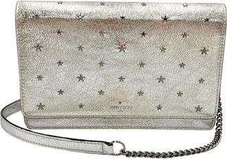 Jimmy Choo London Leather Coin Purse/Coin Case (Pre-Owned)