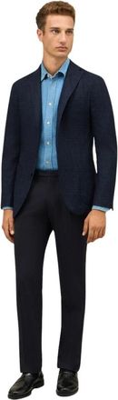 Boglioli Jassen, Heren, Blauw, XL, Wol, K-Jacket