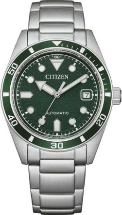 Citizen Nj 0220-52X Automatisch Horloge - Dames - Horloges - Groen - ONE Size - Accessoires