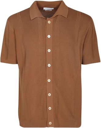 Daniele Fiesoli Hombre, Camisas, Marr&oacute;n, Talla: S