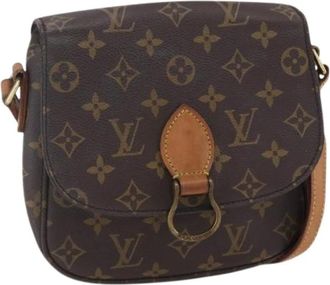 Louis Vuitton Pre-owned Cross Body Bags, female, Brown, Size: ONE SIZE Pre-owned Canvas Cross Body Bag