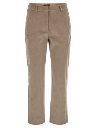 Max Mara Weekend Maxmara Marruca katoenfluwelen broek